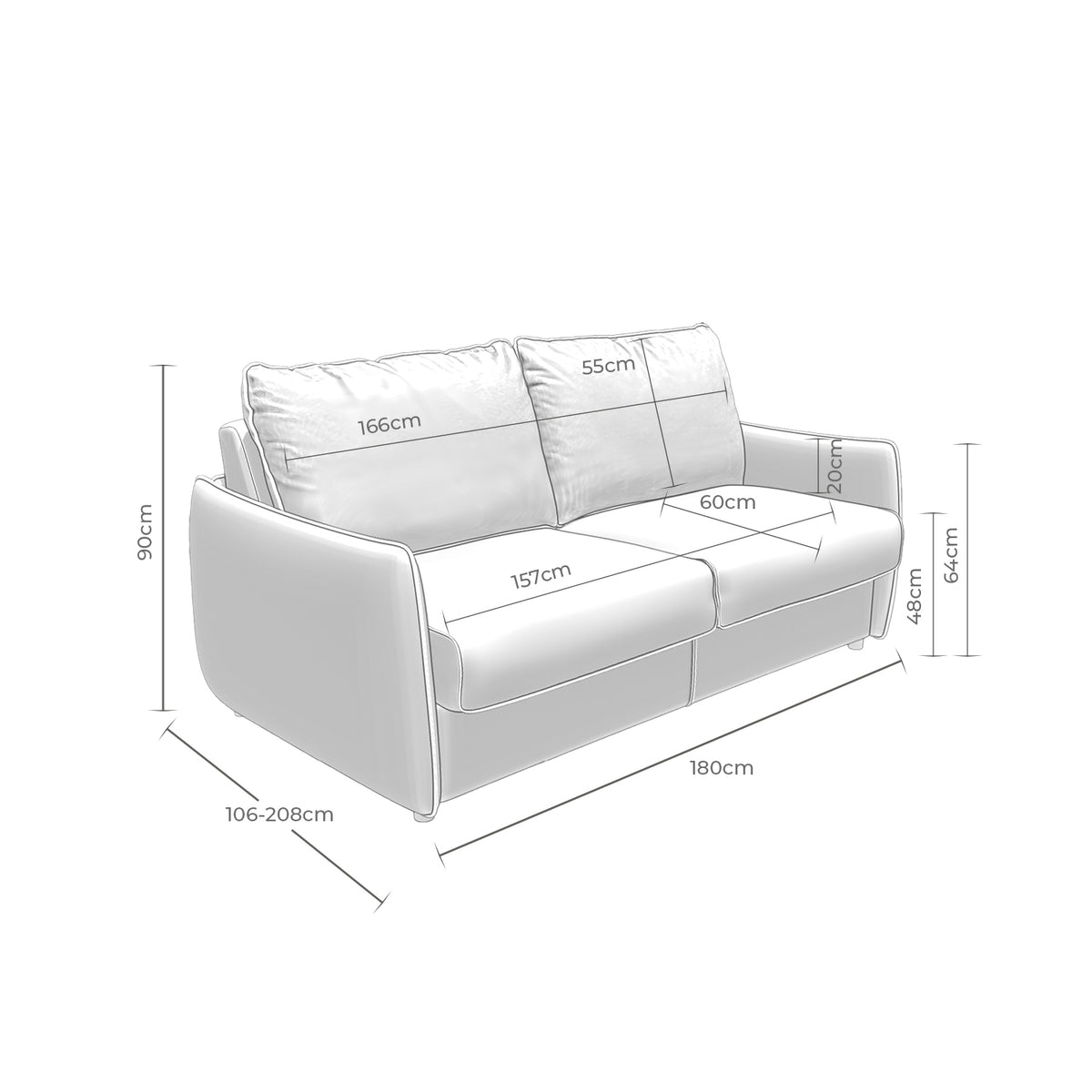 Sofa cama Elazar