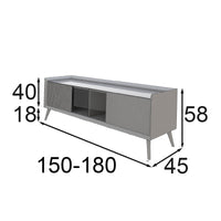 Composición tv + mesa comedor smock