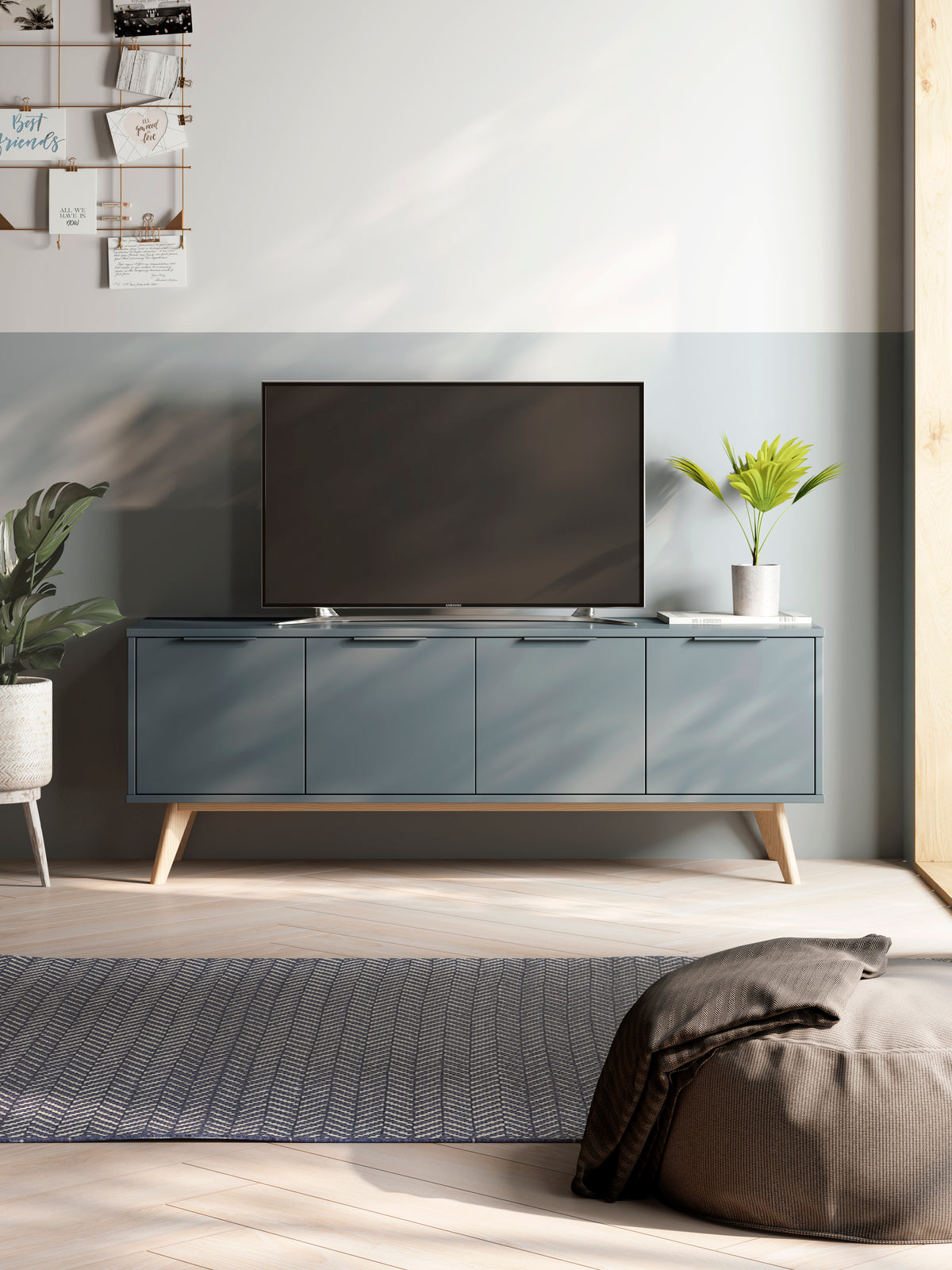 Mueble tv Lira verde