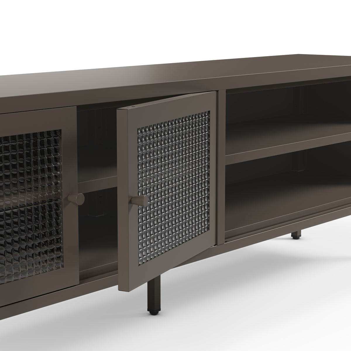 Mueble tv 2p FerraGlass