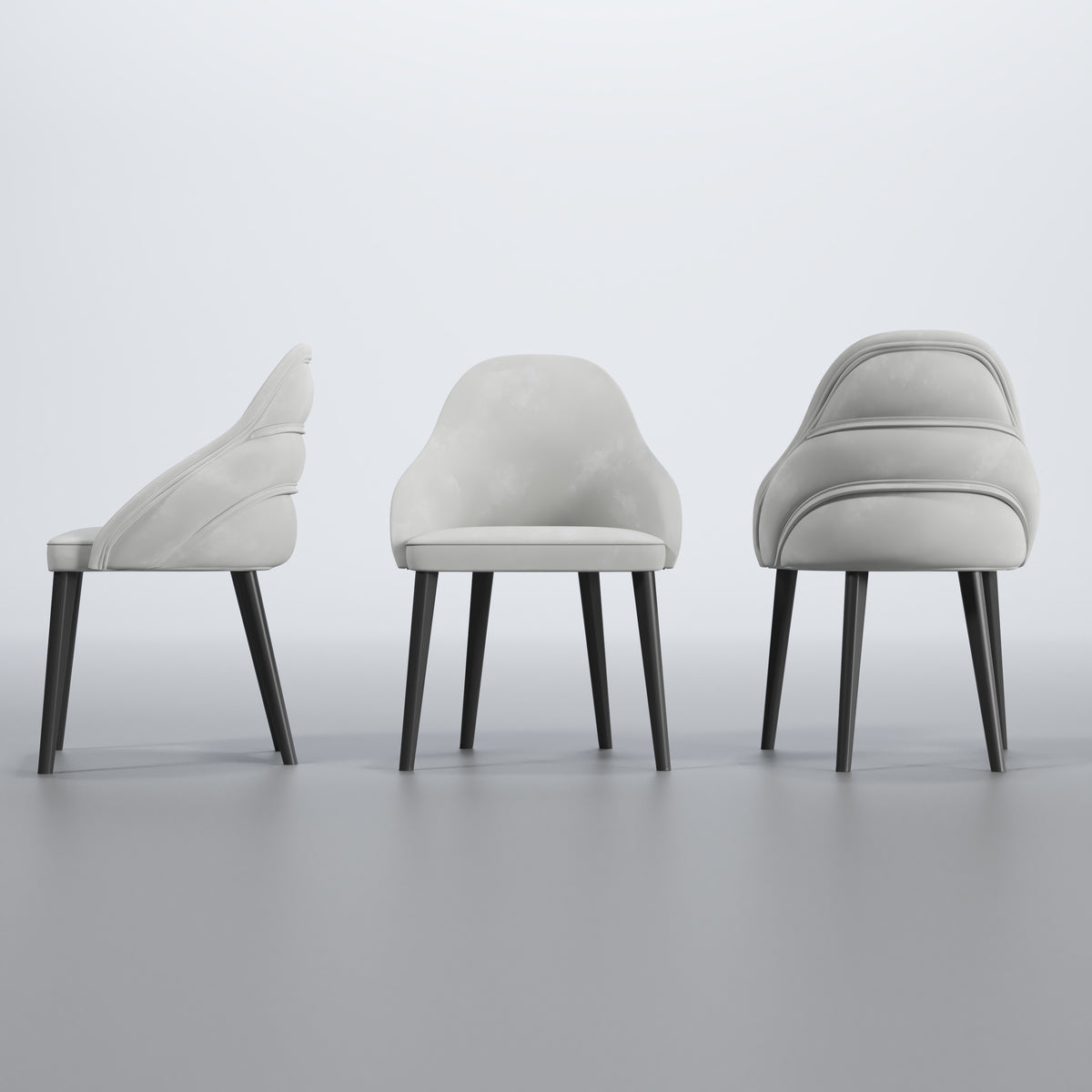 Composición Mesa +4 sillas smock