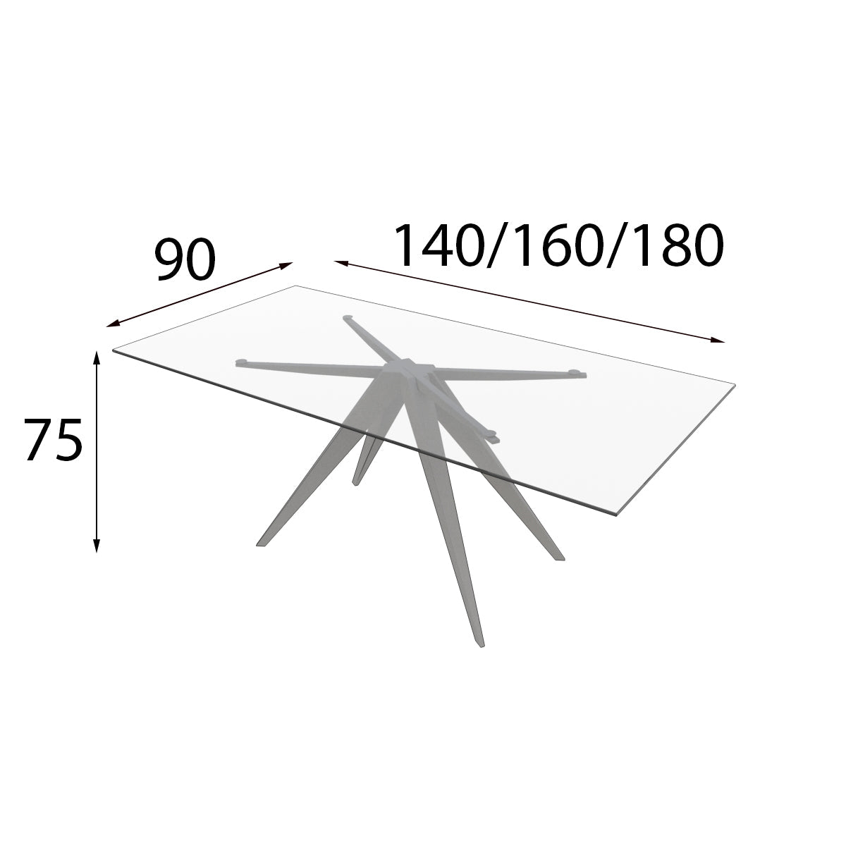 Composición tv + mesa comedor smock