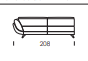 Chaislongue Dale 320cm.