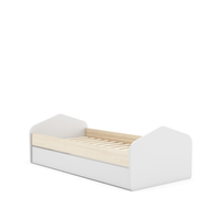 Cama nido Dumbo 90x190cm blanca