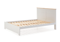 Cama Lira 160x200 blanco-cera.