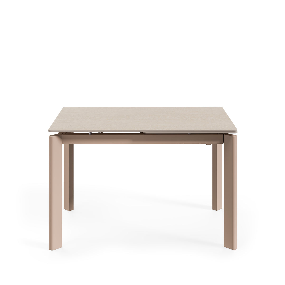 Mesa Alba travertino/beige, vista frontal