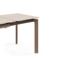 Mesa Alba travertino/beige, detalle de la pata