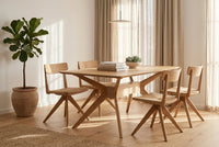Mesa Amparo roble, imagen 1