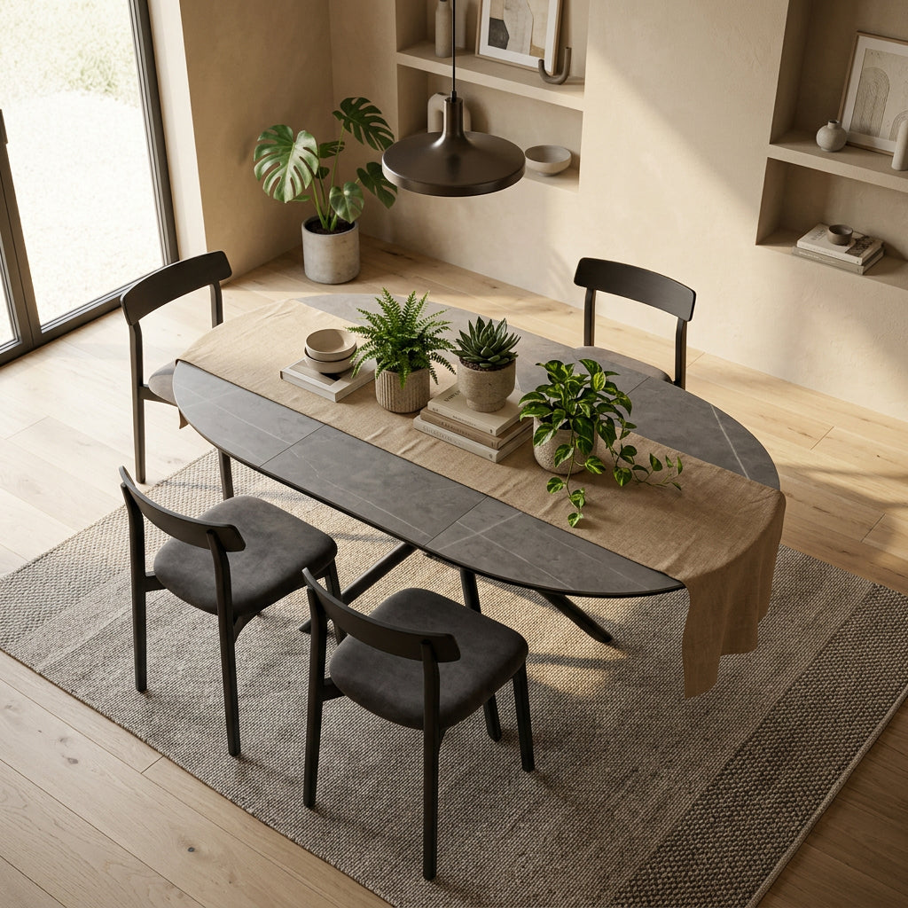 Mesa Aurora gris/negro, imagen 4