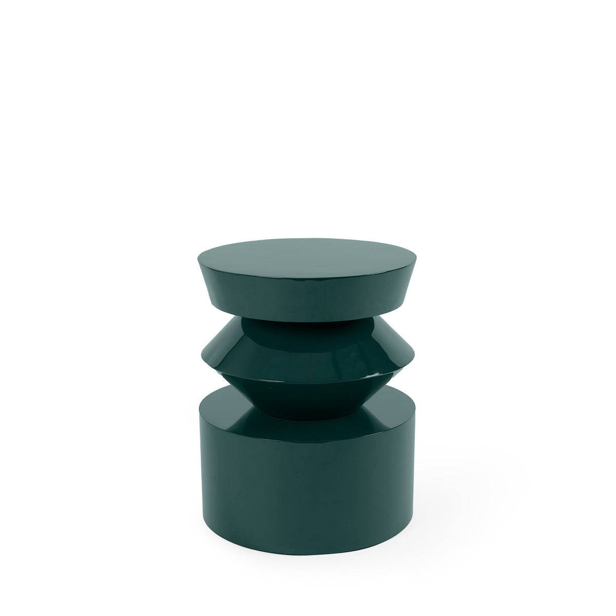 Mesa auxiliar Nuria verde oscuro, imagen 3