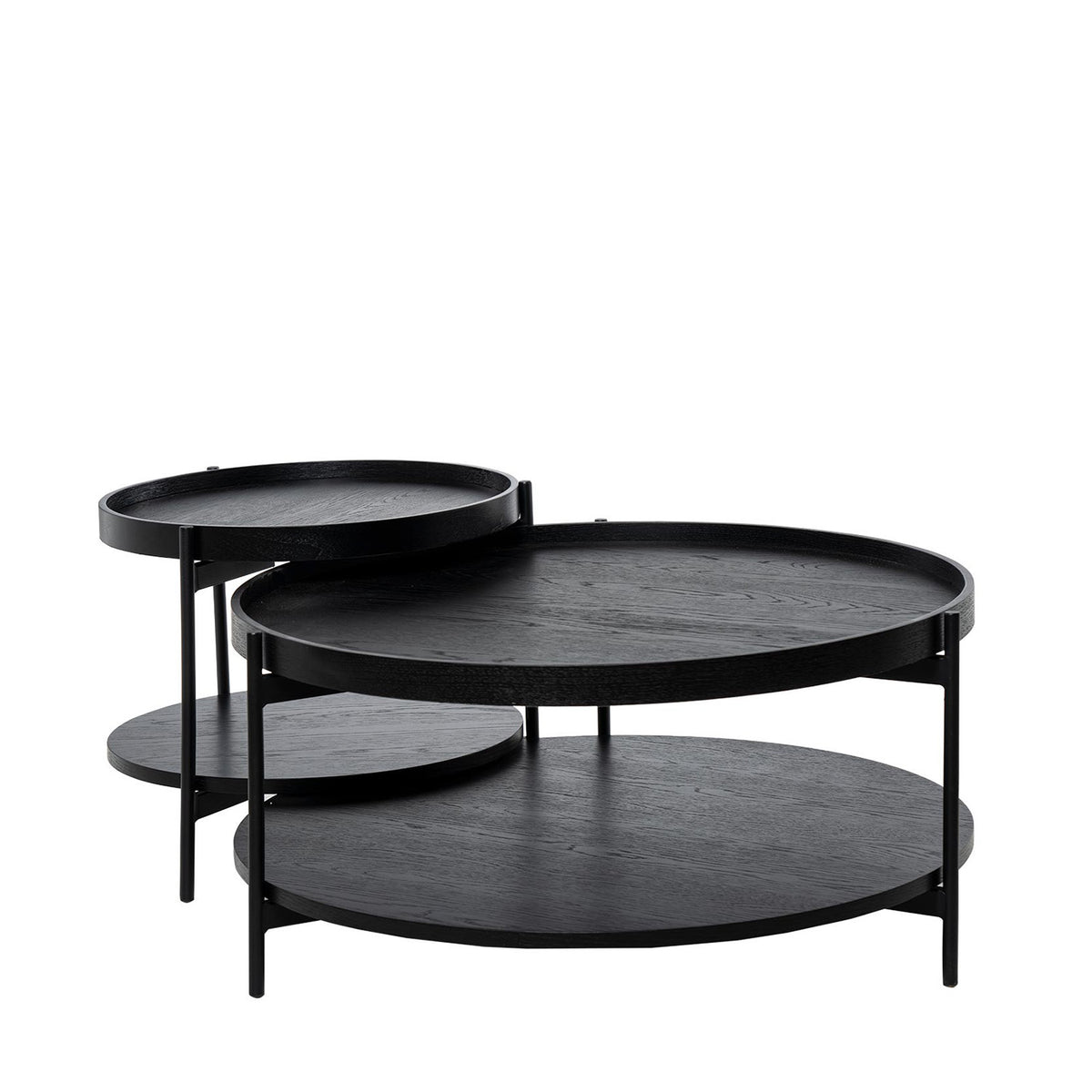 Mesa de centro Dalia negro, imagen 3