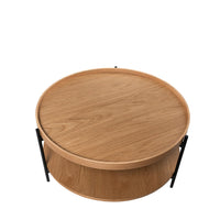 Mesa de centro Dalia roble, imagen 3
