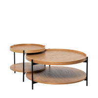Mesa de centro Dalia roble, imagen 4