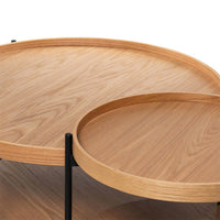 Mesa de centro Dalia roble, imagen 6