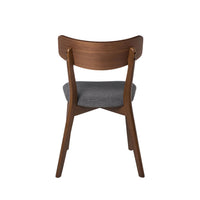Silla Abril nogal gris oscuro, imagen 4
