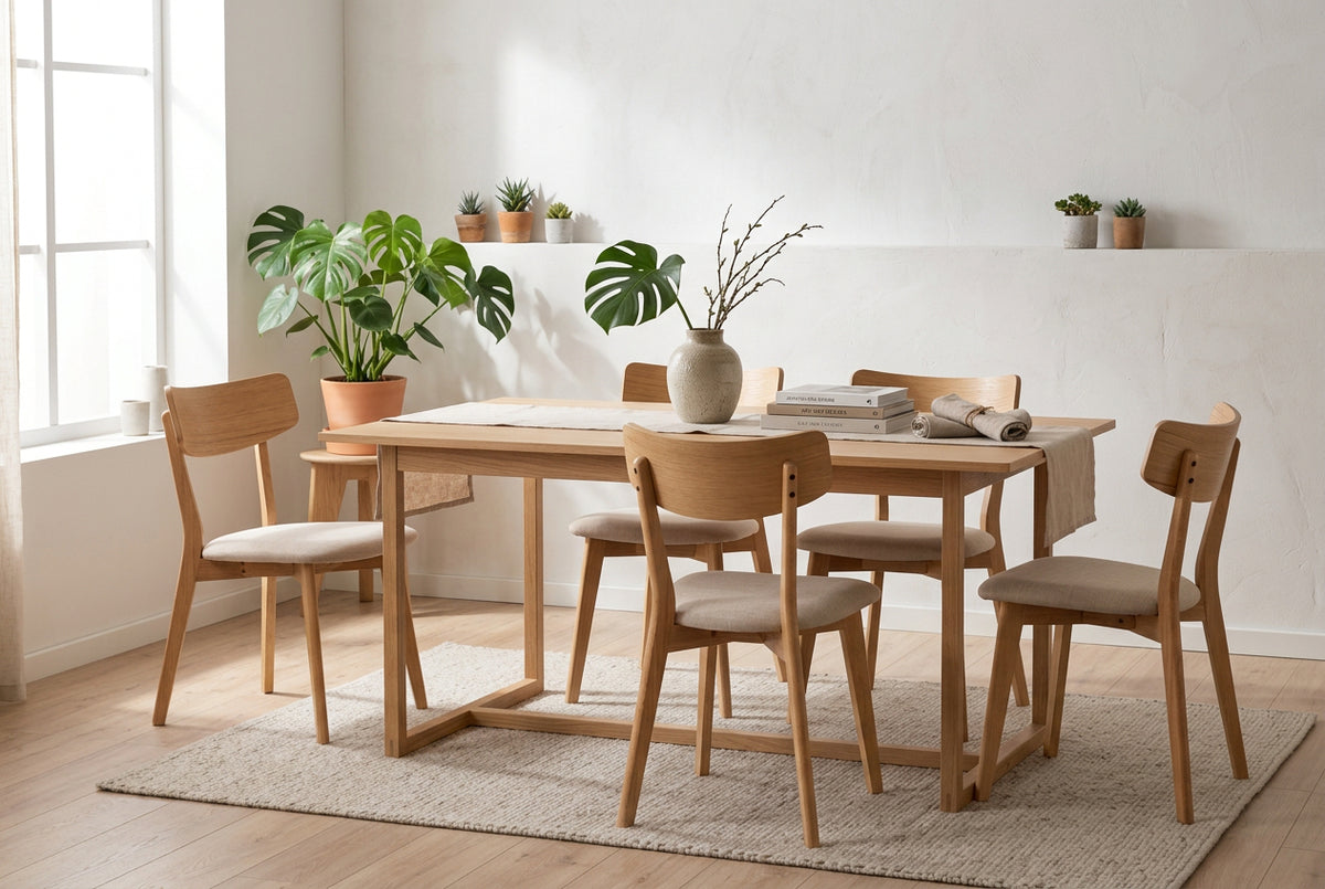 Silla Abril roble beige, imagen 2