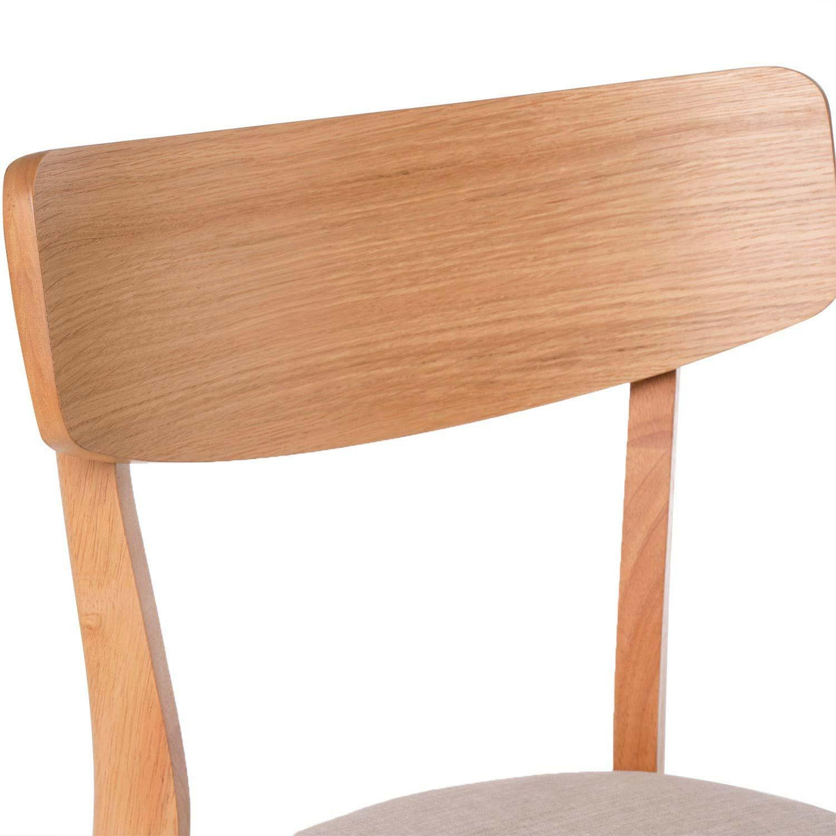 Silla Abril roble beige, imagen 6