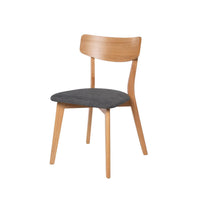 Silla Abril roble gris oscuro, imagen 1