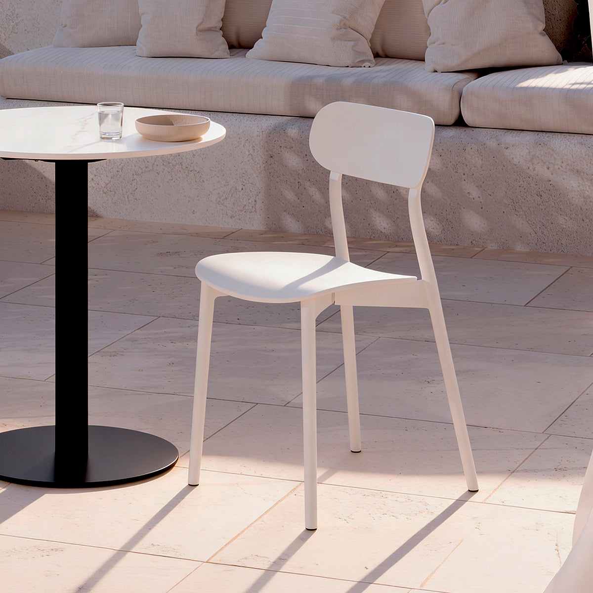 Silla Inés blanco, imagen 2