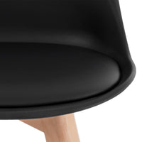 Silla Lidia negro, imagen 6