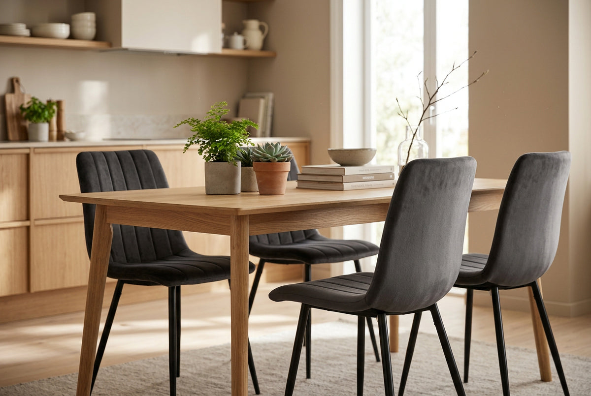 Silla Paloma gris oscuro, imagen 1