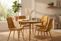 Silla Sabela mostaza, imagen 1