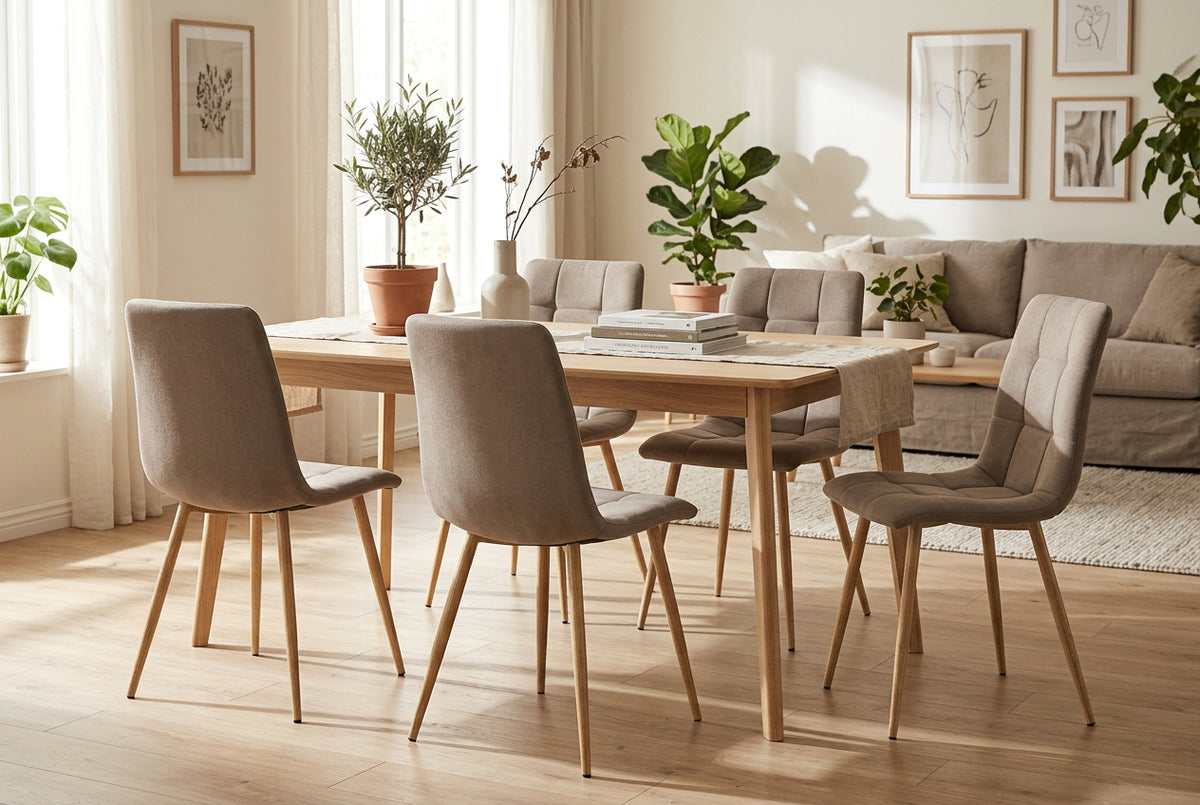 Silla Sabela taupe, imagen 1