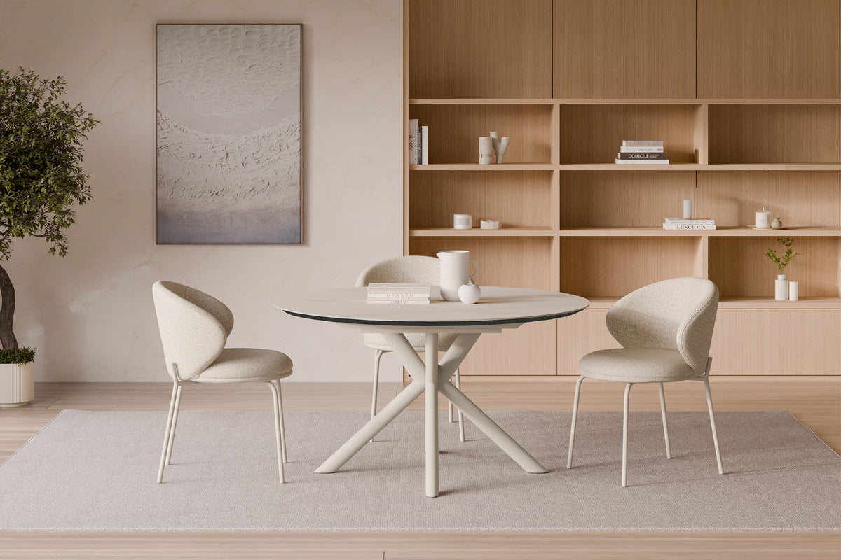 Silla Valeria beige beige, imagen 1