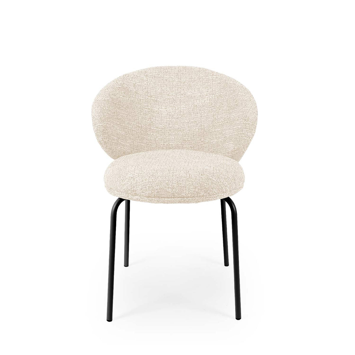 Silla Valeria beige negra, imagen 6