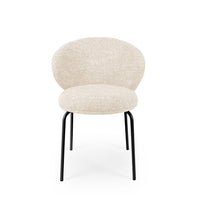 Silla Valeria beige negra, imagen 6