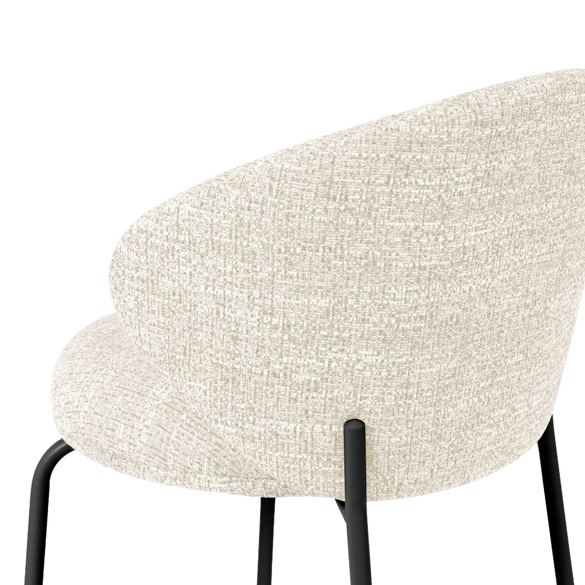 Silla Valeria beige negra, imagen 8