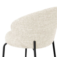 Silla Valeria beige negra, imagen 8