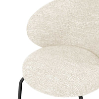 Silla Valeria beige negra, imagen 9