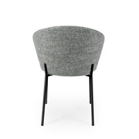 Silla Valeria gris negra, imagen 5