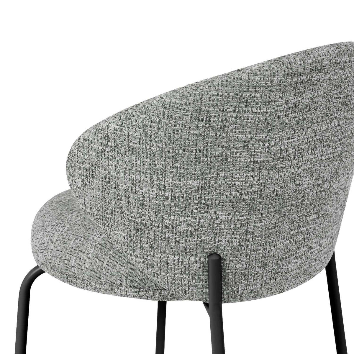 Silla Valeria gris negra, imagen 6