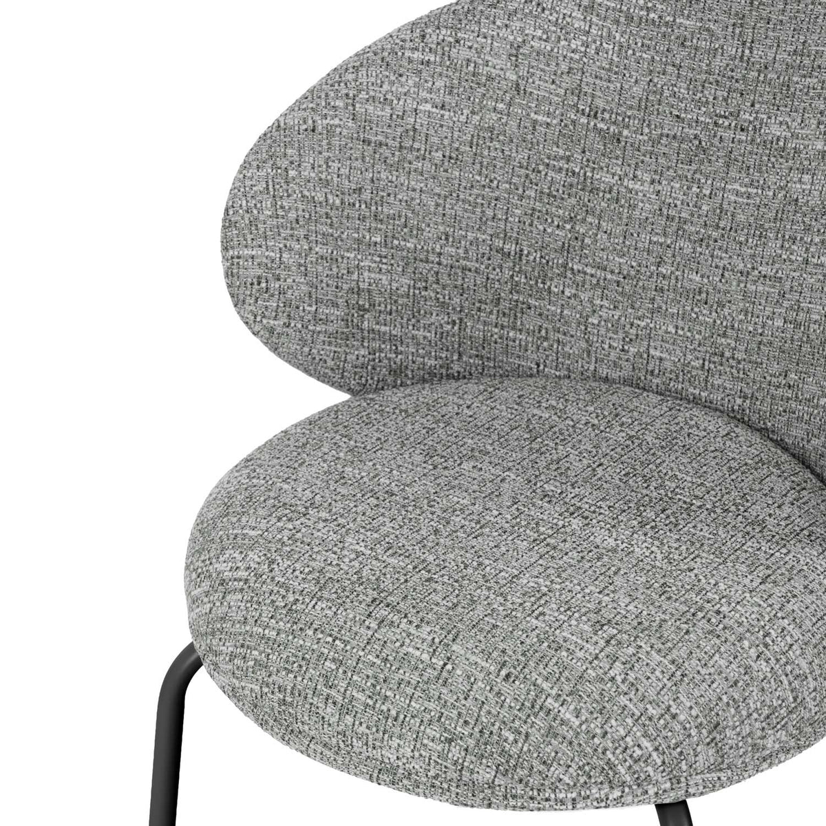Silla Valeria gris negra, imagen 7