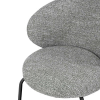 Silla Valeria gris negra, imagen 7