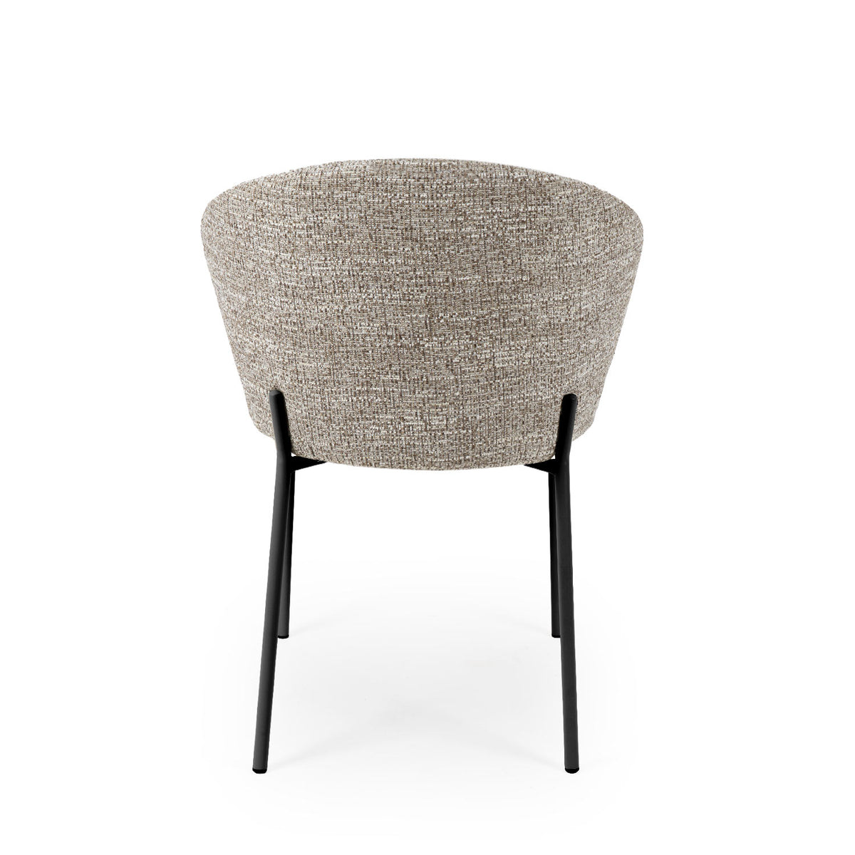Silla Valeria taupe negra, imagen 5