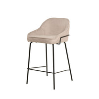 Taburete Berta beige, imagen 1