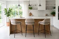 Taburete Berta beige, imagen 2