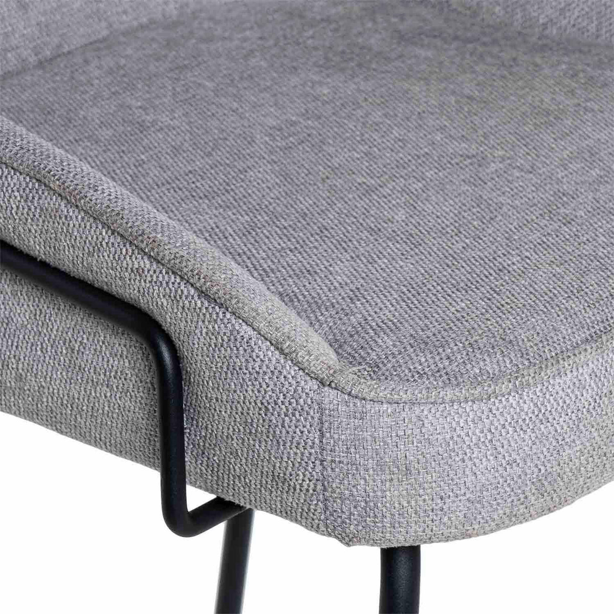 Taburete Berta gris claro, imagen 6