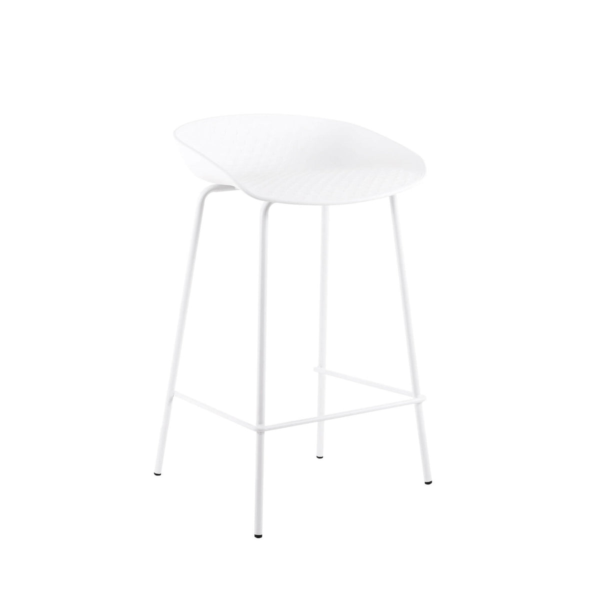 Taburete Mara blanco, imagen 3