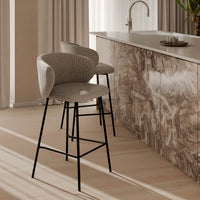 Taburete Rosa taupe, imagen 2
