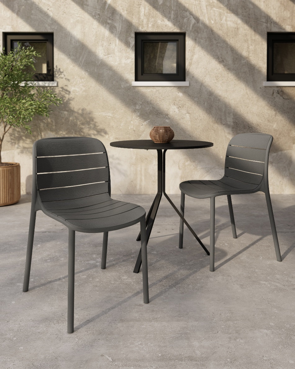 P/4 Sillas Obsidiana